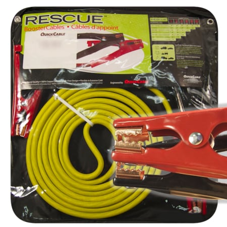 Quickcable Booster Cable, 4 Ga, 20ft., 400A 602205-001